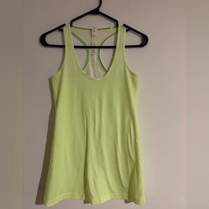 Lululemon Athletica Light Green Tank Top